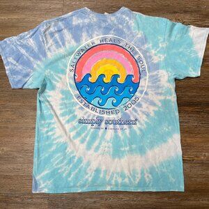 Simply Southern Collection T-Shirt - Women Size XL - Tie Dye - 100% Cotton